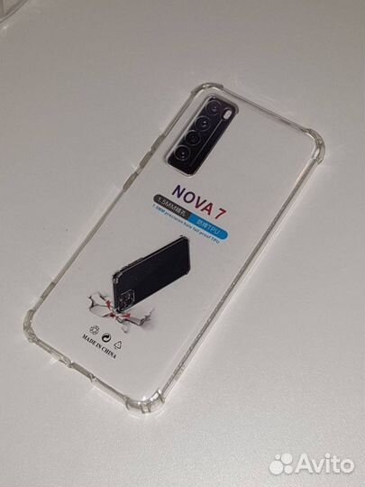 Силиконовый чехол на huawei nova Y70 2020