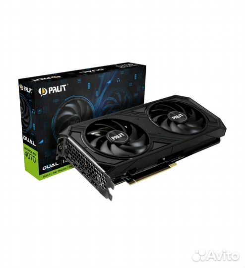 Видеокарта Palit nvidia GeForce RTX 4070 Dual OC