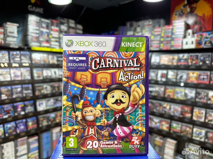 Игры для Xbox 360: Carnival Games: In Action