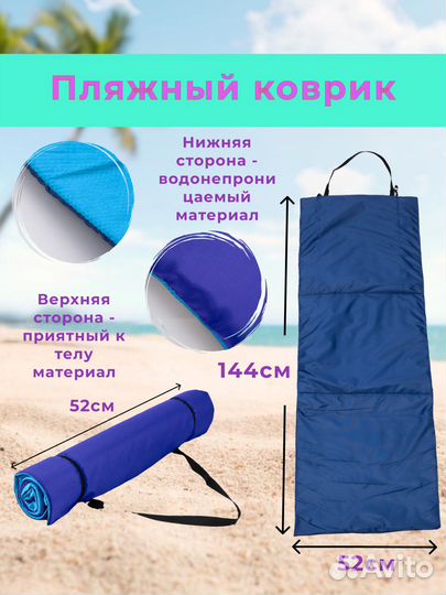 Пляжный коврик