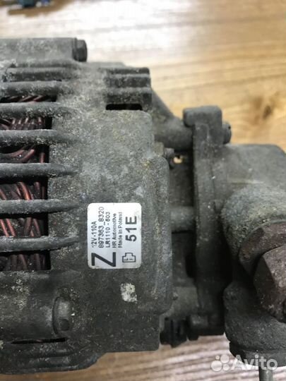 Генератор на opel astra H