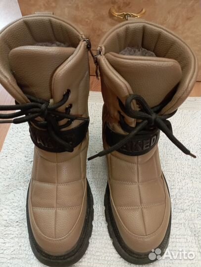 Ботинки женские зимние с мехом. Размер 41