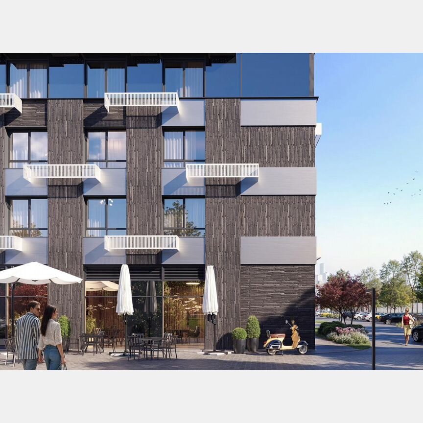 1-к. апартаменты, 43,2 м², 21/23 эт.