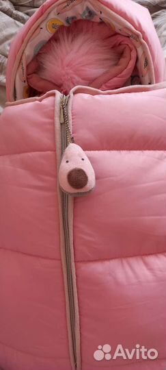 Конверт на выписку для девочки зима