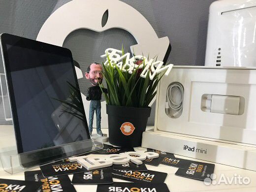 Apple iPad mini 1 64gb SIM чёрный б/у,рассрочка