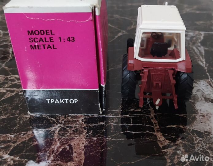 Модель трактора мтз-82 СССР