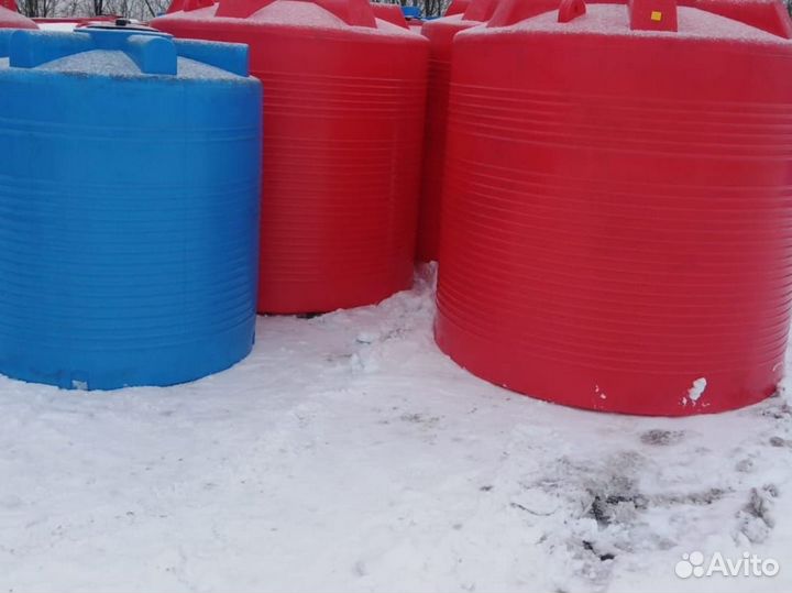 Емкость пластиковая для воды кас дизтопливо