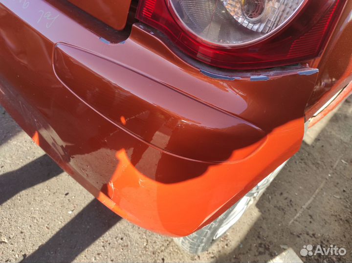 Бампер задний kia picanto