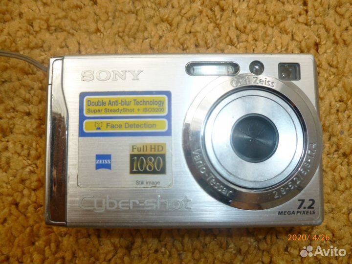 Фотоаппарат sony cyber shot