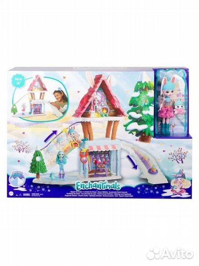 Enchantimals Снежная долина Шале в горах без куклы