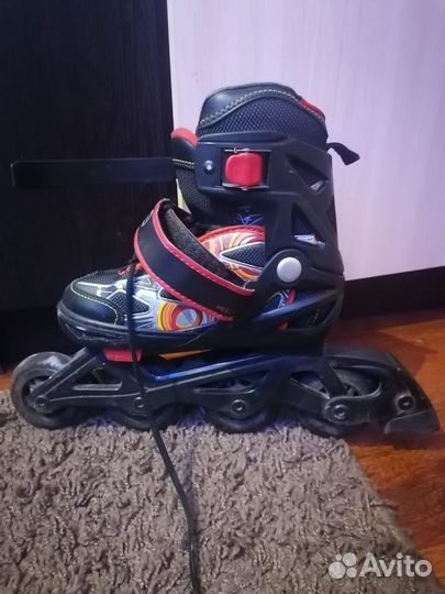 Роликовые коньки детские раздвижные