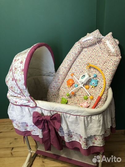 Кроватка люлька для новорожденного