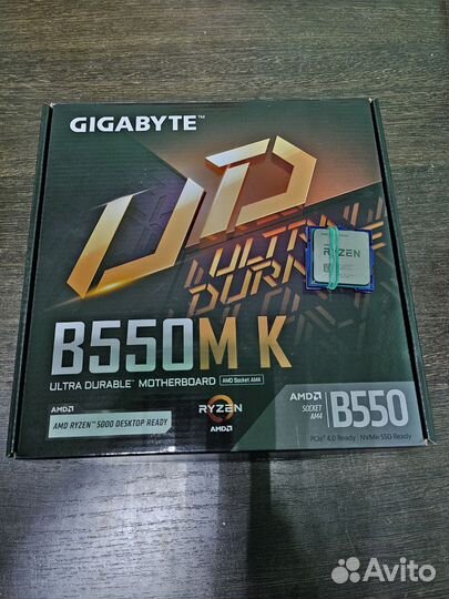 Комплект Ryzen 5 5600 + B550