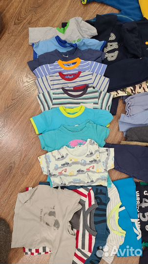 Детские вещи пакетом на мальчика 74 80