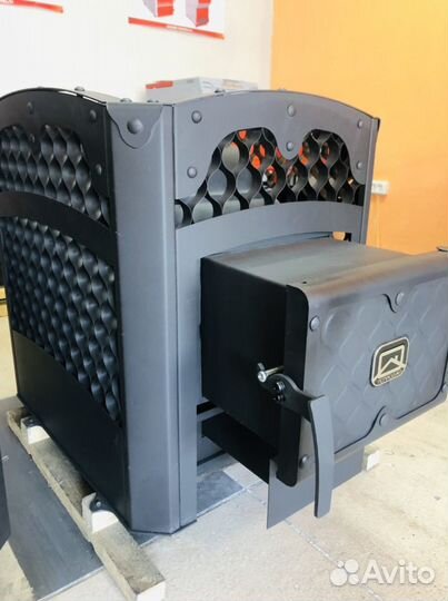 Чугунная печь для бани Былина-сетка 12Ч