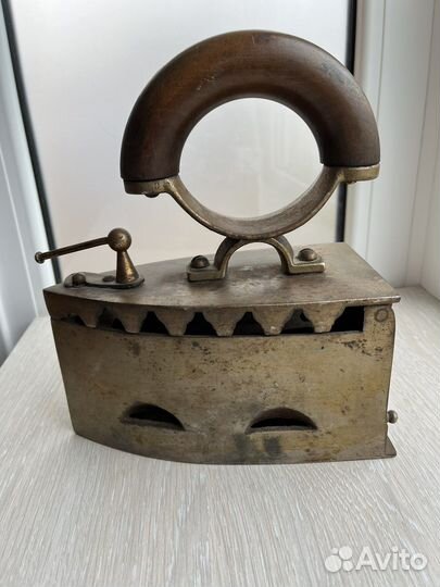 Старинный угольный утюг “sibreco”