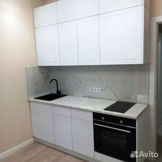 Кухня белая модульная новая