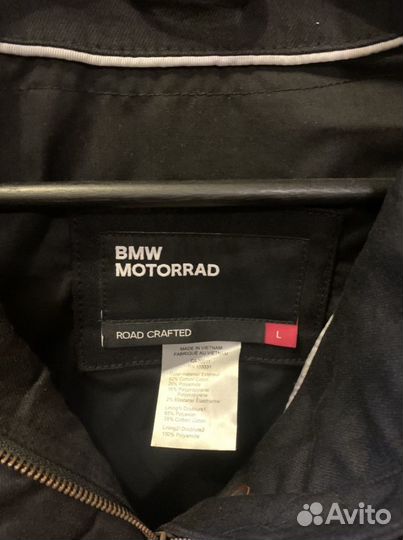 Мотокуртка женская джинсовая BMW