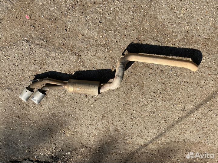 Выхлоп на Suzuki Jimny jb74 в духе G-Wagen AMG