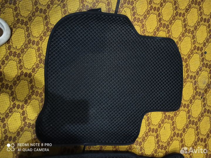 Коврики эва с бортами на volkswagen polo