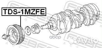 Шкив коленвала 1mzfe TDS1mzfe Febest