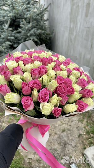 101 роза Доставка