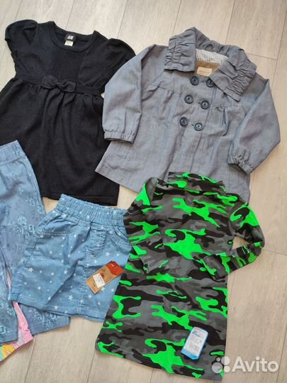 Вещи пакетом на девочку