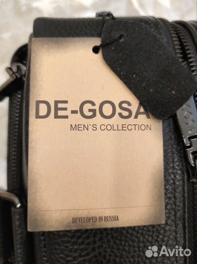 Мужская кожаная сумка