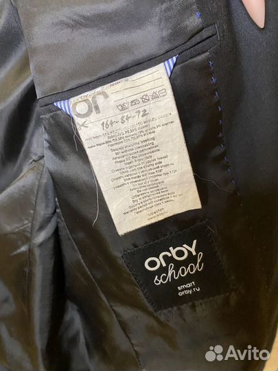 Пиджак для мальчика 164 orby