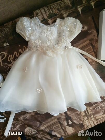 Платье для девочки 86 92