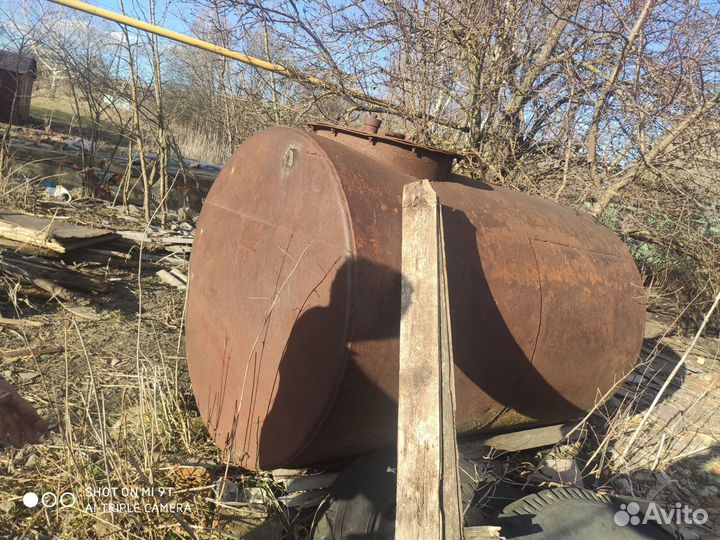 Бак для воды металлический