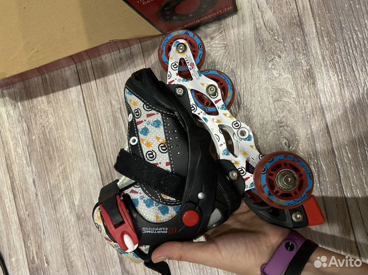 Коньки роликовые 28-31 explore