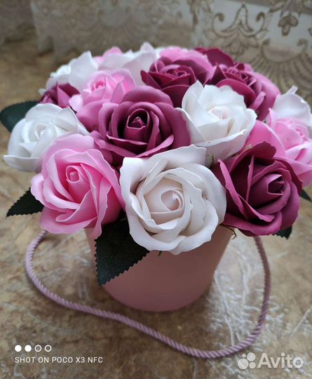 Мыльные букеты