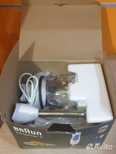 Погружной блендер Braun MultiQuick 3 MQ-3025