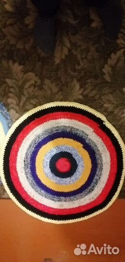 Кружки вязаные. Ручная работа. Диаметр 65-70см