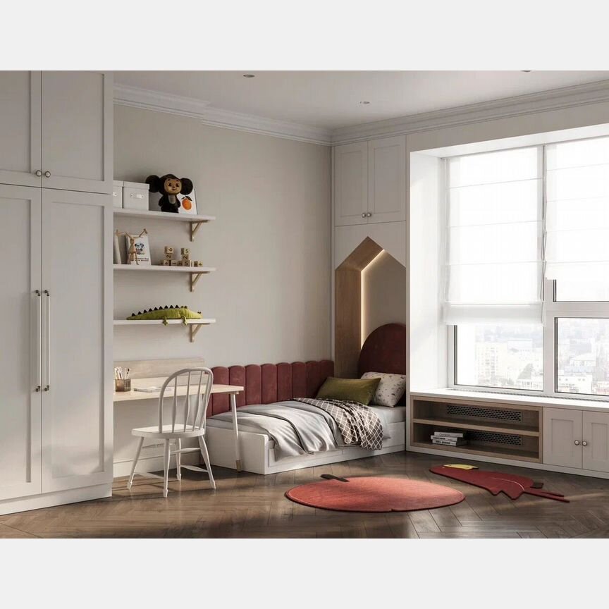 3-к. квартира, 64,3 м², 9/16 эт.