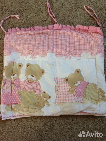 Бортики в кроватку