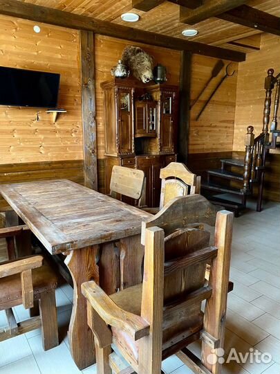 Дом баня на берегу озера