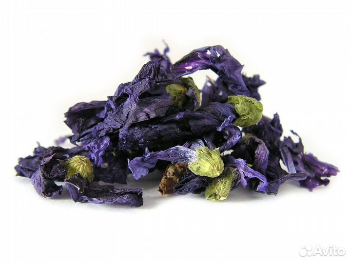 Мальва цветы добавка к чаю для здоровья - 100 гр