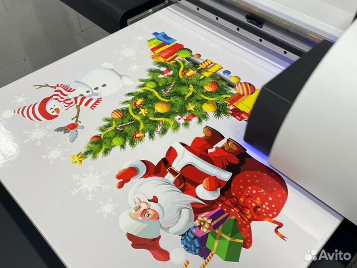 Печать наклеек