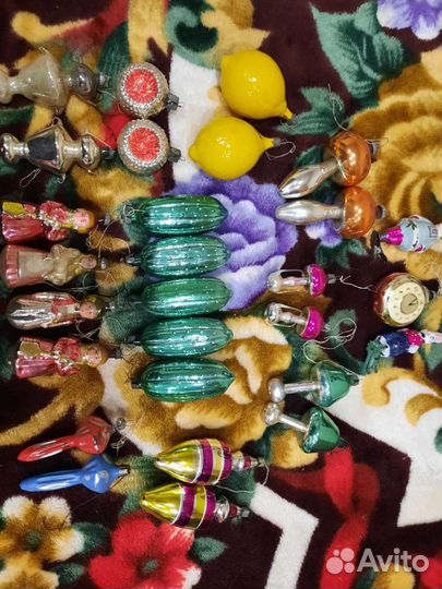 Коллекционные елочные игрушки СССР