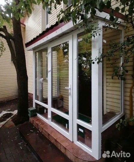 Остекление веранды террасы тамбуры витражи