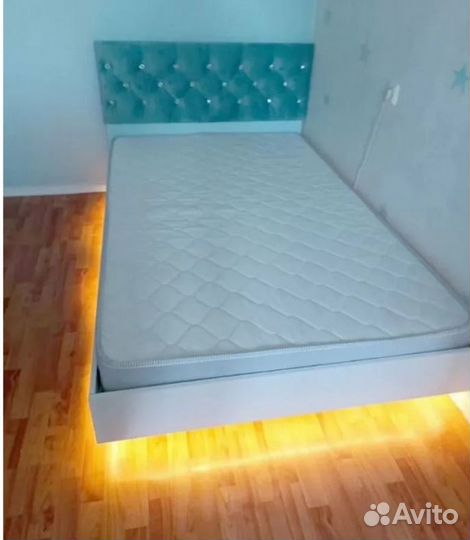 Кровать Тиффани 120*200 с мягким изголовьем