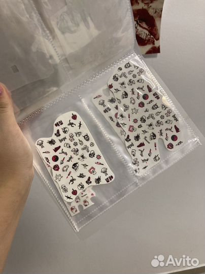 Гель лак для ногтей, наклейки, блестки