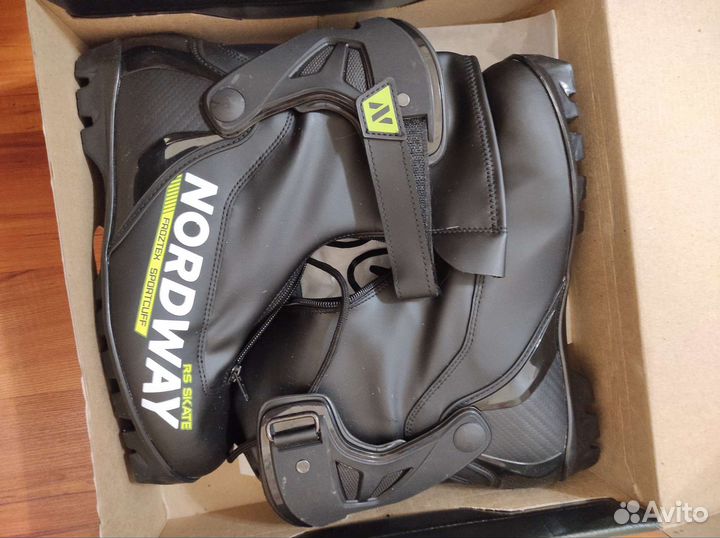 Лыжи беговые nordway rs combi+ботинки rs skate