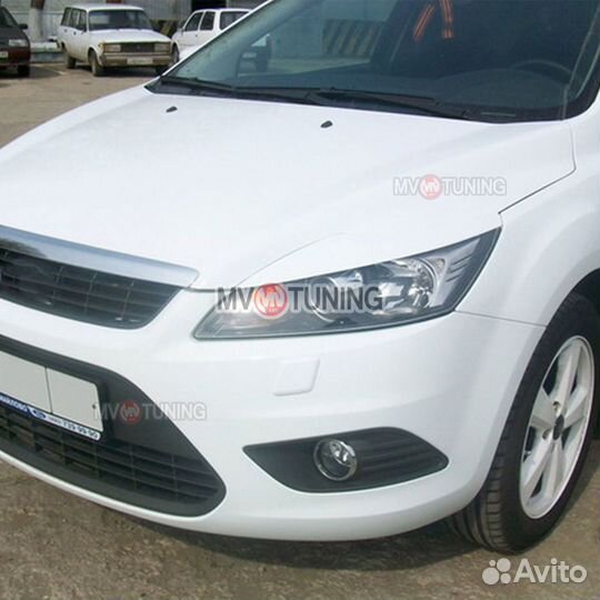 Накладки на Ford Focus 2 (2008-2011) №2 широкие