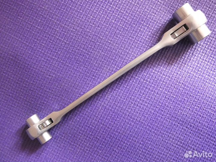 Ключи duro 8 в 1 комб трещоточный реверсивный