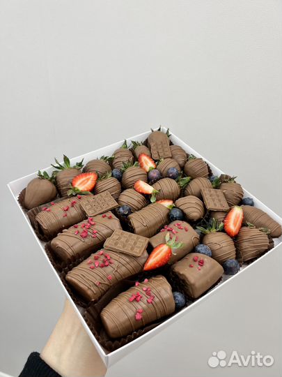 Клубника в бельгийском шоколаде