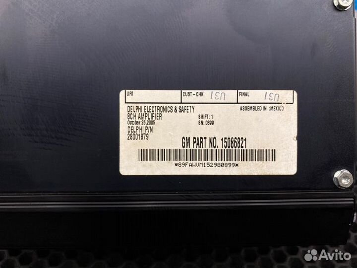 Усилитель звука Hummer H3 H3 L52 3.5 2006