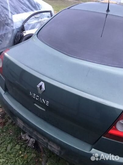 Крышка багажника renault megane 2